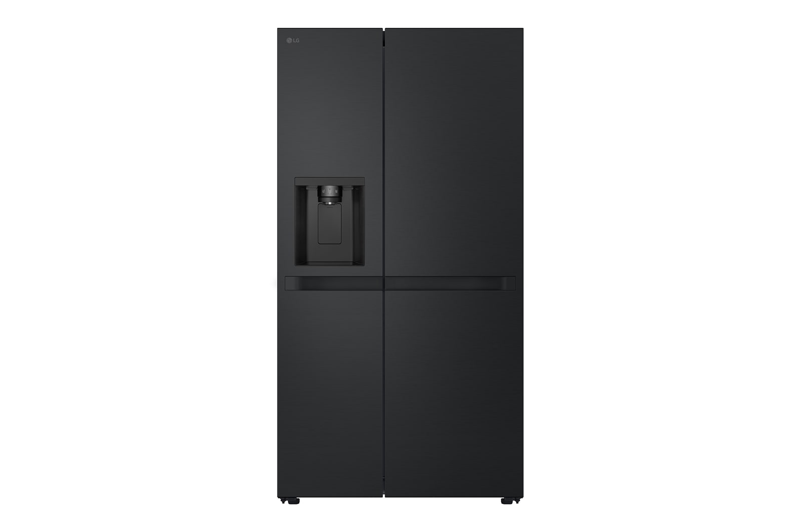 Voorkant van 641L Amerikaanse koelkast Zwart | ThinQ? | Uvnano? | FRESH Converter? | LGNL, GSLC41EPPE