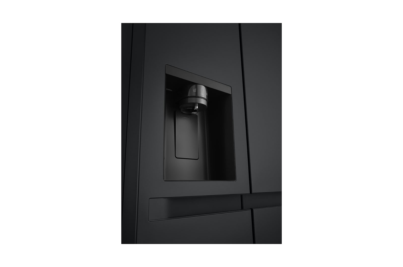 LG 641L Amerikaanse koelkast Zwart | ThinQ? | Uvnano? | FRESH Converter?, GSLC41EPPE