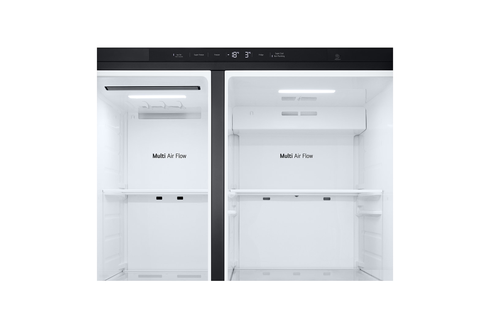 LG 641L Amerikaanse koelkast Zwart | ThinQ? | Uvnano? | FRESH Converter?, GSLC41EPPE