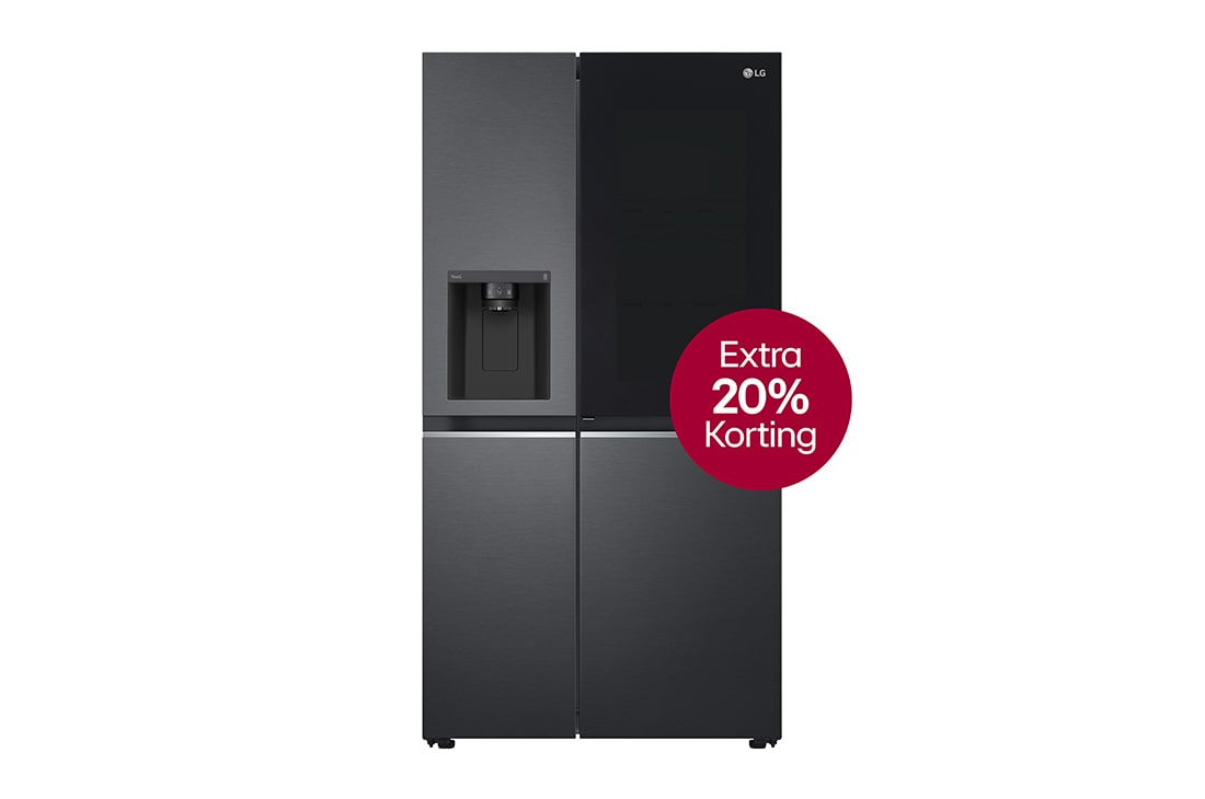 LG 635L inhoud | InstaView? Door-in-Door? | DoorCooling+? | FreshBalancer? | Total No Frost  | Inverter Linear Compressor, GSXV81MCLE