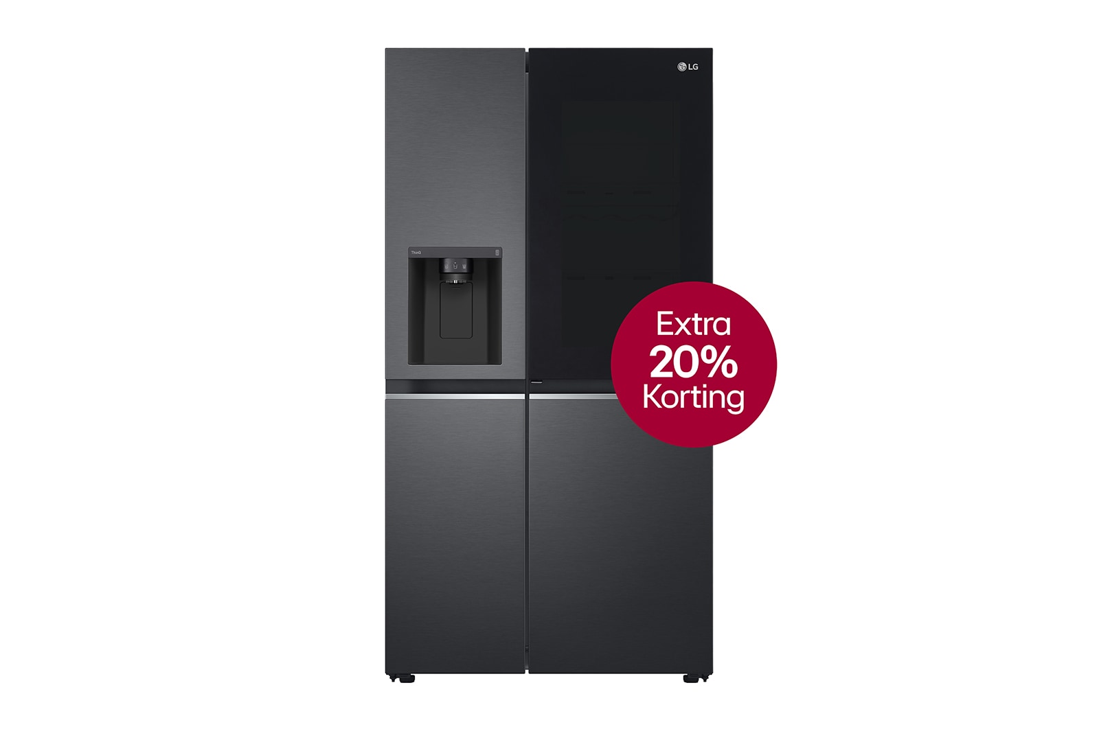 LG 635L inhoud | InstaView? Door-in-Door? | DoorCooling+? | FreshBalancer? | Total No Frost  | Inverter Linear Compressor, GSXV81MCLE