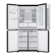 LG 508L inhoud | InstaView? Door-in-Door?  | DoorCooling+? | Water- en ijsdispenser met UVnano? | Inverter Linear Compressor, GMX844MCBF