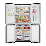 LG 508L inhoud | InstaView? Door-in-Door?  | DoorCooling+? | Water- en ijsdispenser met UVnano? | Inverter Linear Compressor, GMX844MCBF