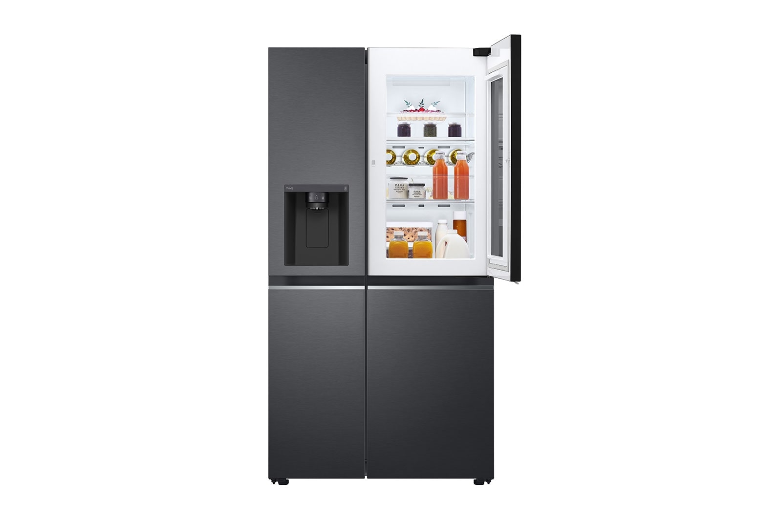 LG 635L inhoud | InstaView? Door-in-Door? | DoorCooling+? | FreshBalancer? | Total No Frost  | Inverter Linear Compressor, GSXV81MCLE