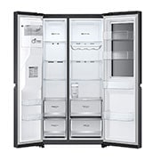 LG 635L inhoud | InstaView? Door-in-Door? | DoorCooling+? | FreshBalancer? | Total No Frost  | Inverter Linear Compressor, GSXV81MCLE