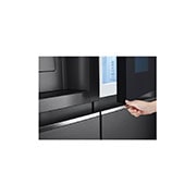LG 635L inhoud | InstaView? Door-in-Door? | DoorCooling+? | Water- en ijsdispenser met UVnano? | Craft Ice? | Total No Frost | Inverter Linear Compressor, GSXV90MCDE