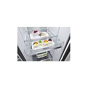LG 635L inhoud | InstaView? Door-in-Door? | DoorCooling+? | Water- en ijsdispenser met UVnano? | Craft Ice? | Total No Frost | Inverter Linear Compressor, GSXV90MCDE