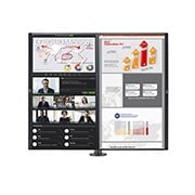 LG 27-inch QHD Monitor Ergo Dual met Daisy Chain, 27QP88DP-BS