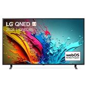 LG QNED85 AI 4K Smart TV 2024, 75 inch 75QNED85T6C met Alpha 8 AI-processor 4K en WebOS