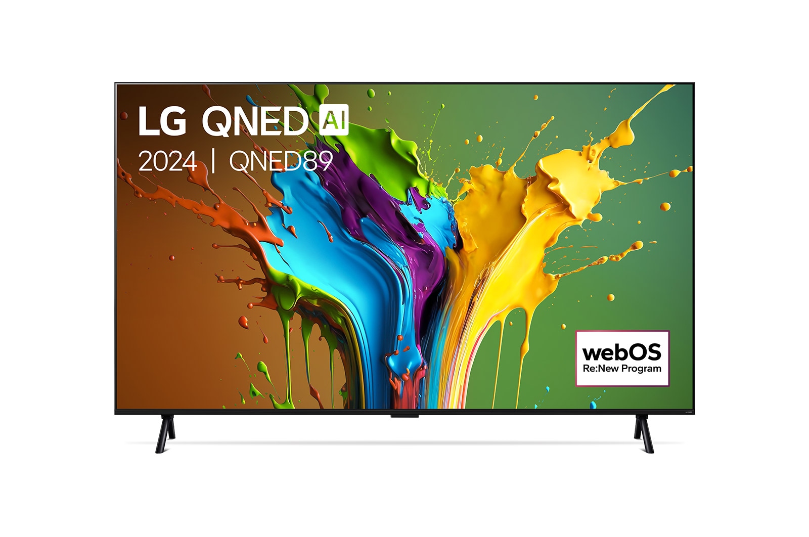 LG QNED89 AI 4K Smart TV 2024, 98 inch 98QNED89T6A met Alpha 8 AI-processor 4K en WebOS