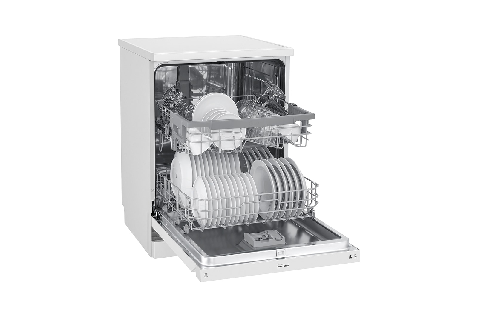 LG 14 Place QuadWash? Dishwasher in White Finish, XD5B14WH