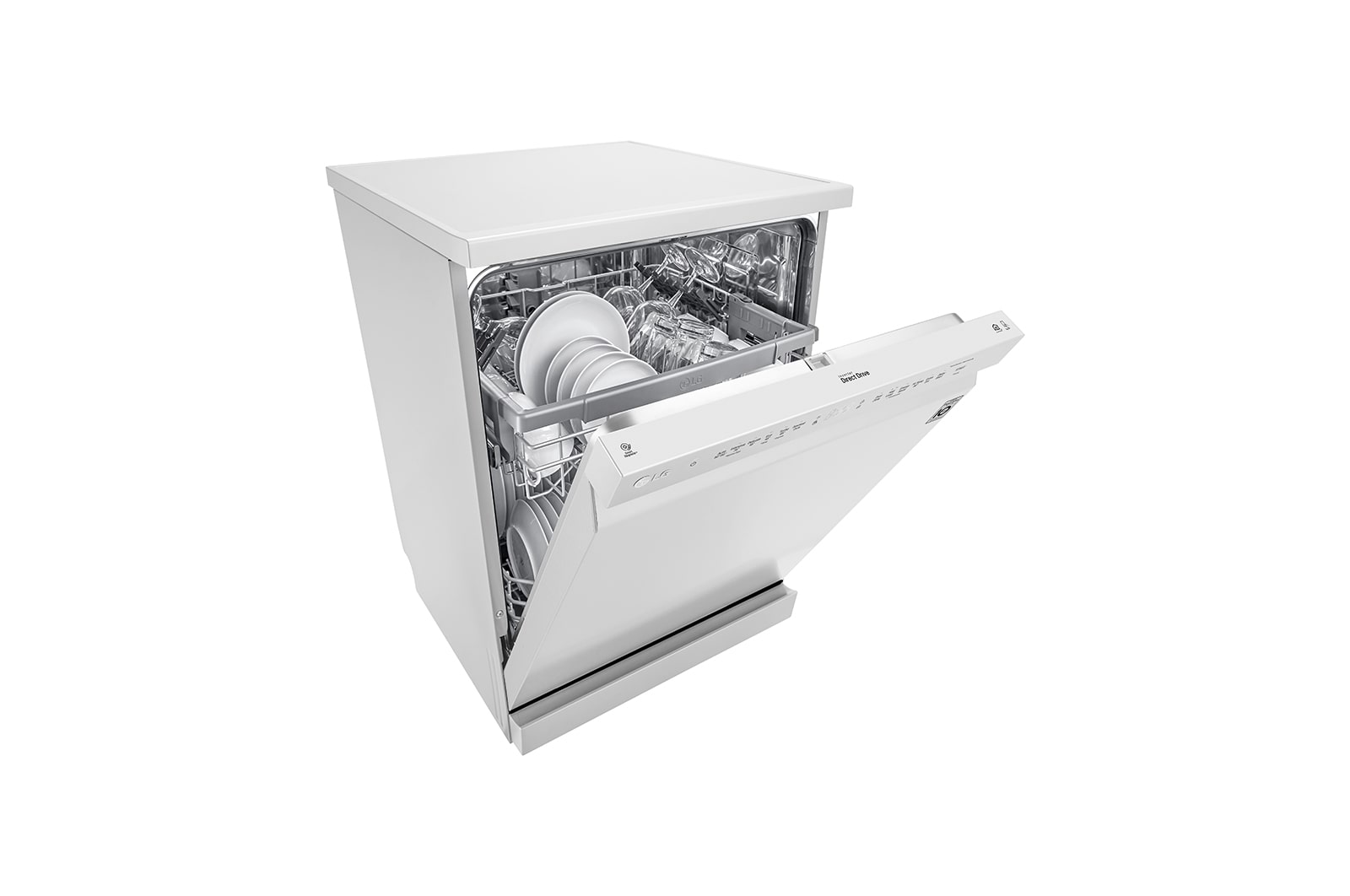 LG 14 Place QuadWash? Dishwasher in White Finish, XD5B14WH