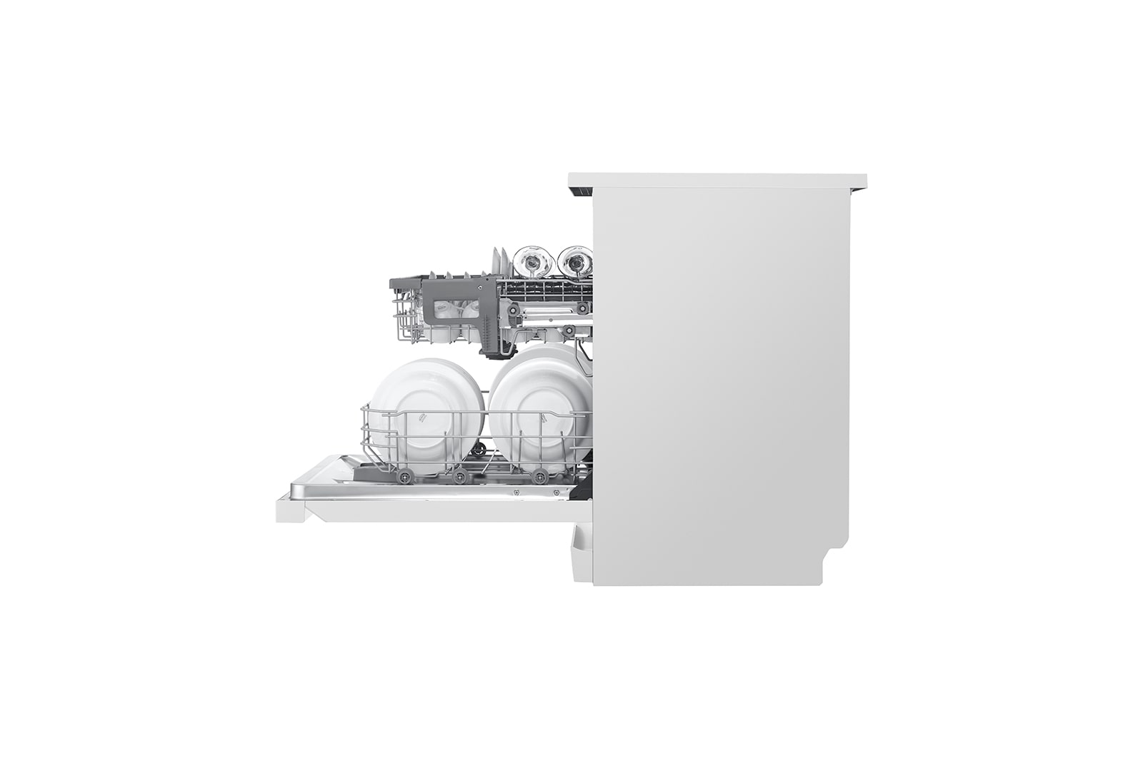 LG 14 Place QuadWash? Dishwasher in White Finish, XD5B14WH