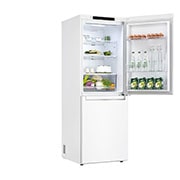 LG 306L Bottom Mount Fridge with Door Cooling in White Finish?, GB-335WL