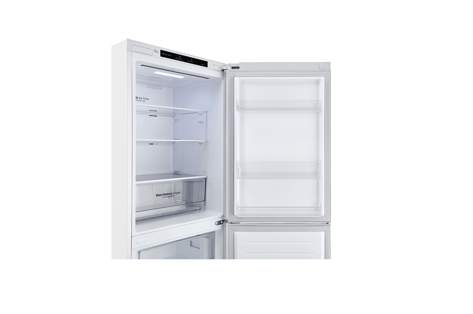 LG 306L Bottom Mount Fridge with Door Cooling in White Finish?, GB-335WL