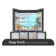LG 617L French Door Fridge with MoodUP?, GF-MV600