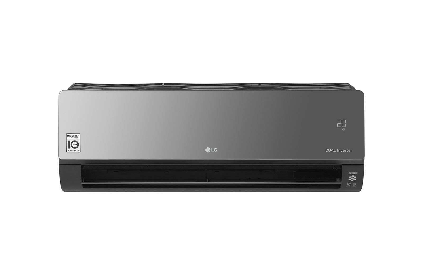 LG ARTCOOL, Capacidad 12.000BTU, Voltaje 220V, Motor Dual Inverter Compresor, ThinQ?, Plasmaster Ionizer, Artcool., VR122C7