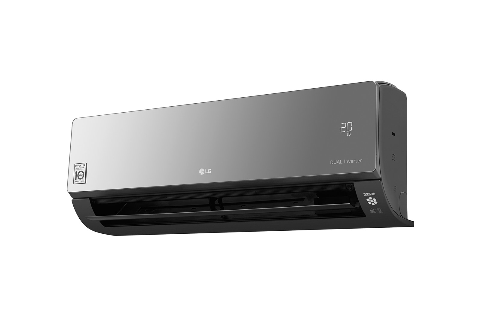 LG ARTCOOL, Capacidad 12.000BTU, Voltaje 220V, Motor Dual Inverter Compresor, ThinQ?, Plasmaster Ionizer, Artcool., VR122C7