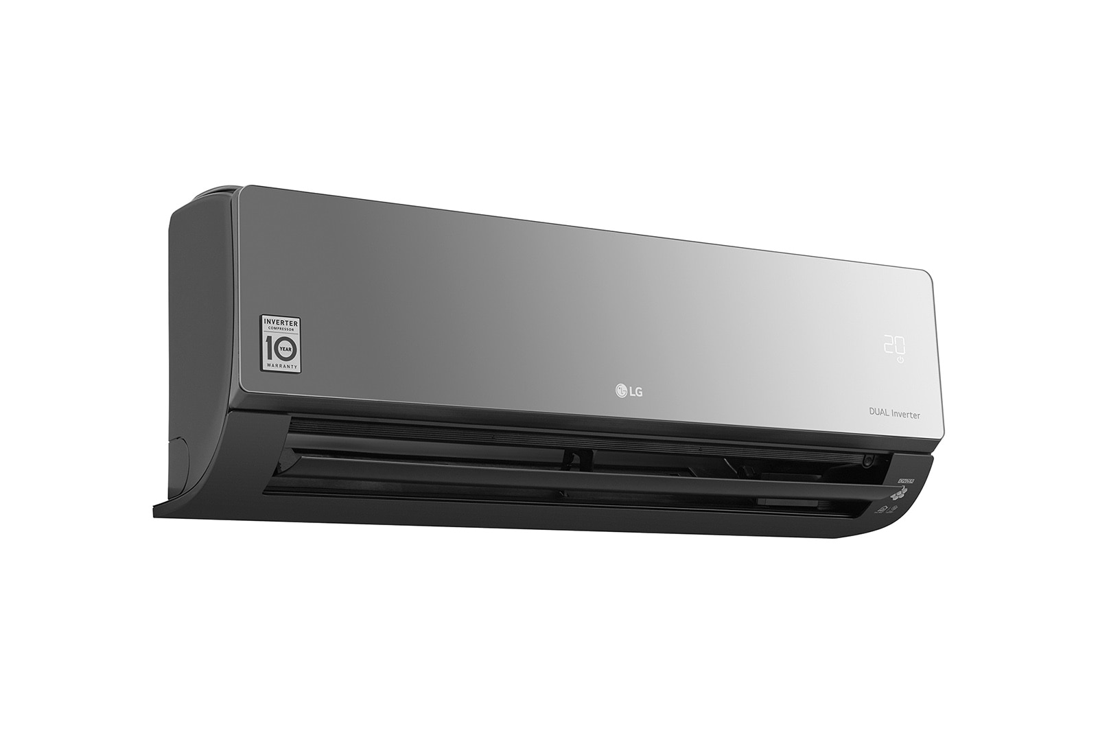 LG ARTCOOL, Capacidad 12.000BTU, Voltaje 220V, Motor Dual Inverter Compresor, ThinQ?, Plasmaster Ionizer, Artcool., VR122C7