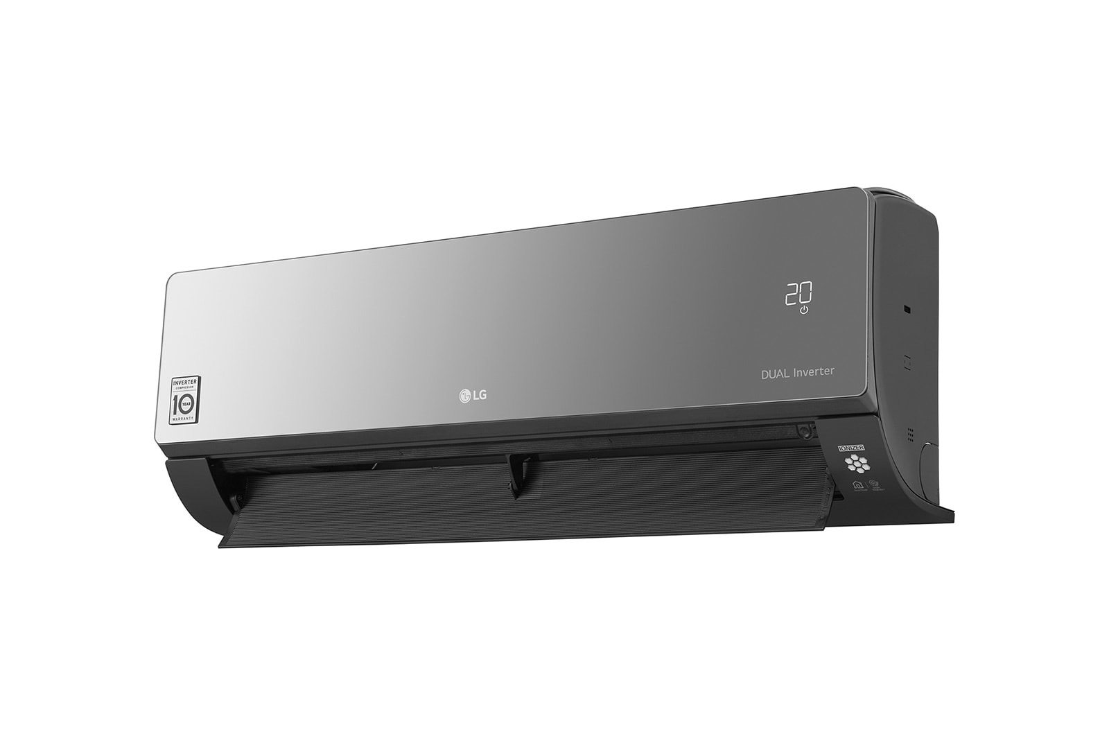 LG ARTCOOL, Capacidad 12.000BTU, Voltaje 220V, Motor Dual Inverter Compresor, ThinQ?, Plasmaster Ionizer, Artcool., VR122C7