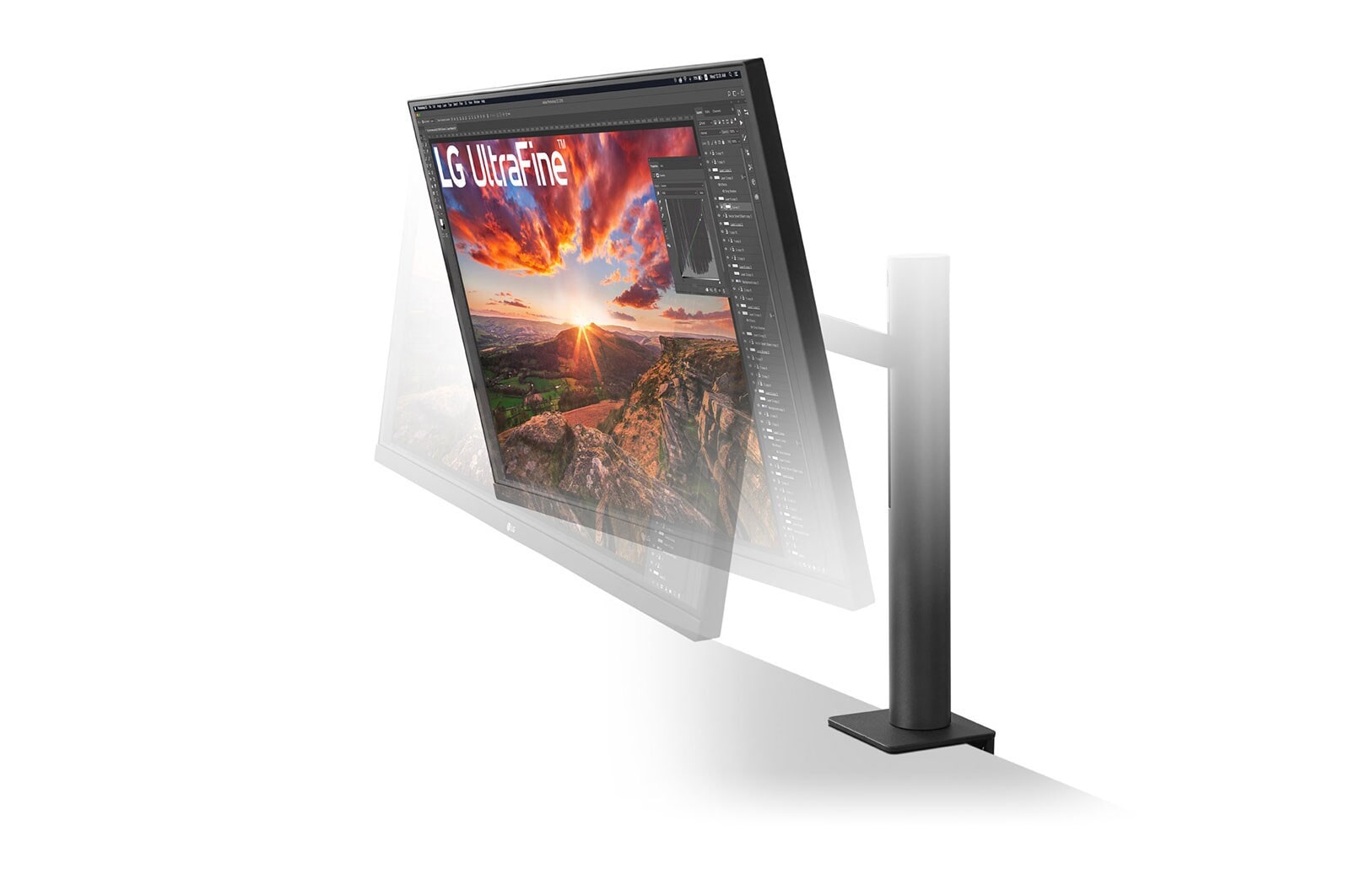 LG Monitor UHD 4K Ergo IPS de 31.5" con USB Tipo-C?, 32UN880-B