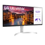 LG Monitor UltraWide? 34'' 21:9 IPS HDR WFHD, 34WN650-W