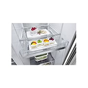 LG Refrigeradora Side by Side 22.4p? (NET) / 23.8p? (Gross) Door-in-Door? LINEARCooling? Craft Ice? Instaview? ThinQ? Metal, LS66SXNC