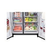 LG Refrigeradora Side By Side 23.8p? (Net) / 22.4p? (Gross) ThinQ? Door-in-Door? Craft Ice? Negro Mate, VS25XHWCB