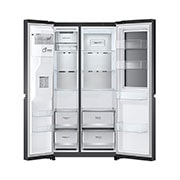 LG Refrigeradora Side By Side 23.8p? (Net) / 22.4p? (Gross) ThinQ? Door-in-Door? Craft Ice? Negro Mate, VS25XHWCB