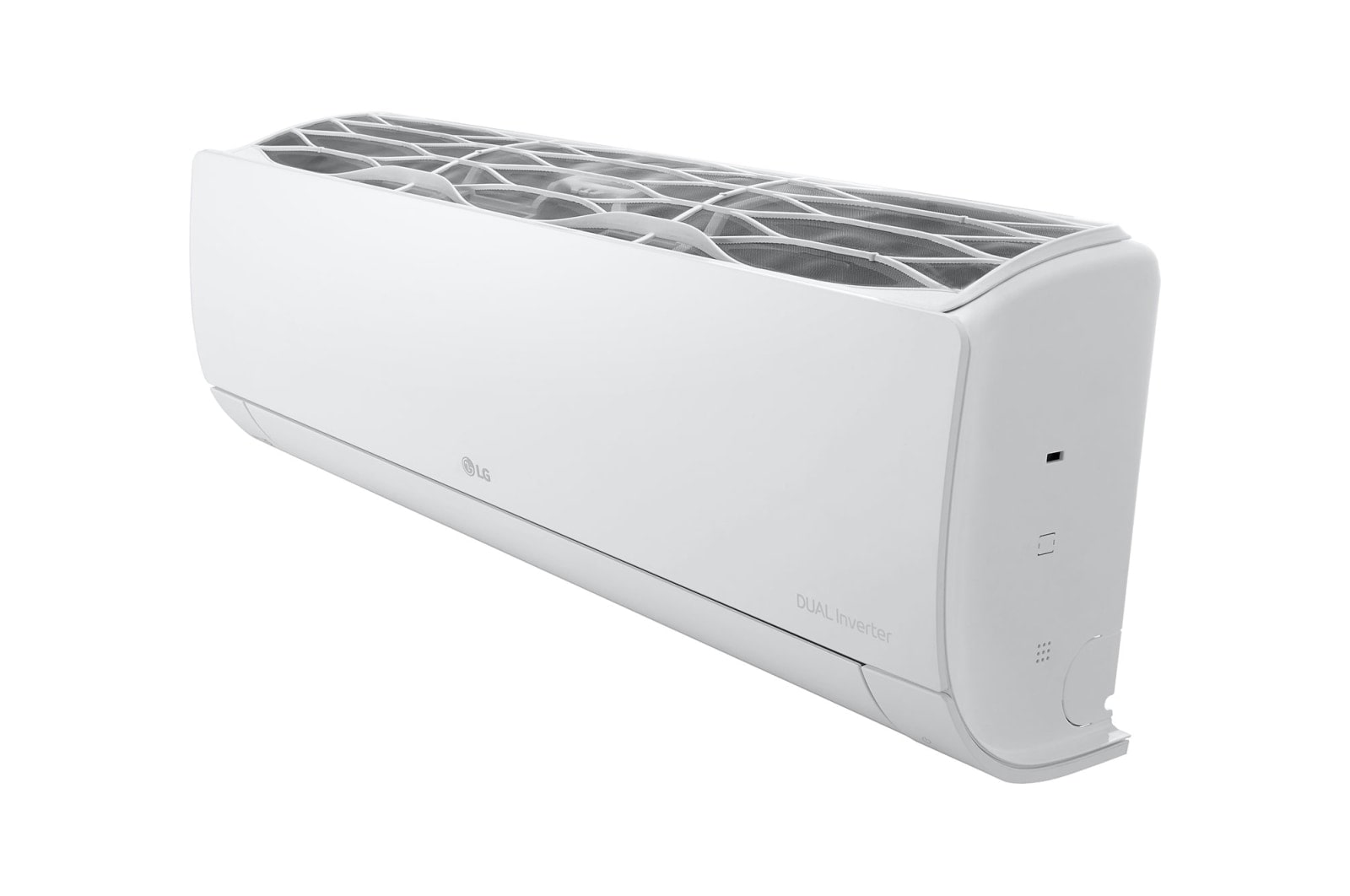 LG Aire Acondicionado LG DUALCOOL Inverter, 12,000 BTU/h, Solo Frío, 220V, Compresor Dual Inverter con 10 a?os de garantía, Pre Filtro, Recubrimiento Gold Fin? en la condensadora., VX122C1