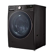 LG Lavadora Carga Frontal 25kg/55lbs LG TurboWash? 360° Steam? Black Steel , WM25BV2S6BR