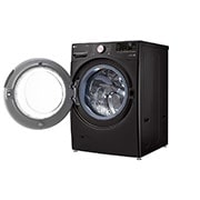LG Lavadora Carga Frontal 25kg/55lbs LG TurboWash? 360° Steam? Black Steel , WM25BV2S6BR