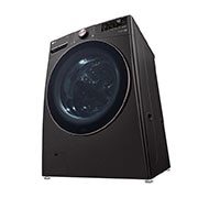 LG Lavadora Carga Frontal 25kg/55lbs LG TurboWash? 360° Steam? Black Steel , WM25BV2S6BR