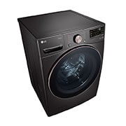 LG Lavadora Carga Frontal 25kg/55lbs LG TurboWash? 360° Steam? Black Steel , WM25BV2S6BR
