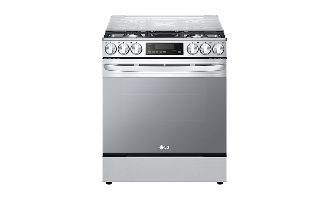 LG Cocina LG con Freidora de Aire y ThinQ?, Acero Inoxidable , LRGL5845S