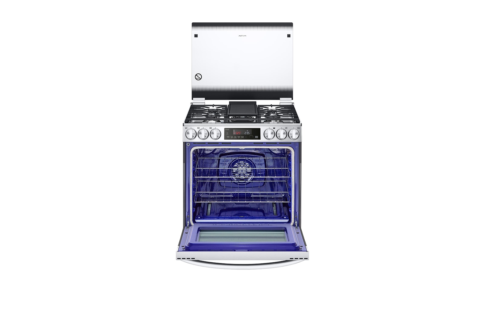 LG Cocina LG con Freidora de Aire y ThinQ?, Acero Inoxidable , LRGL5845S