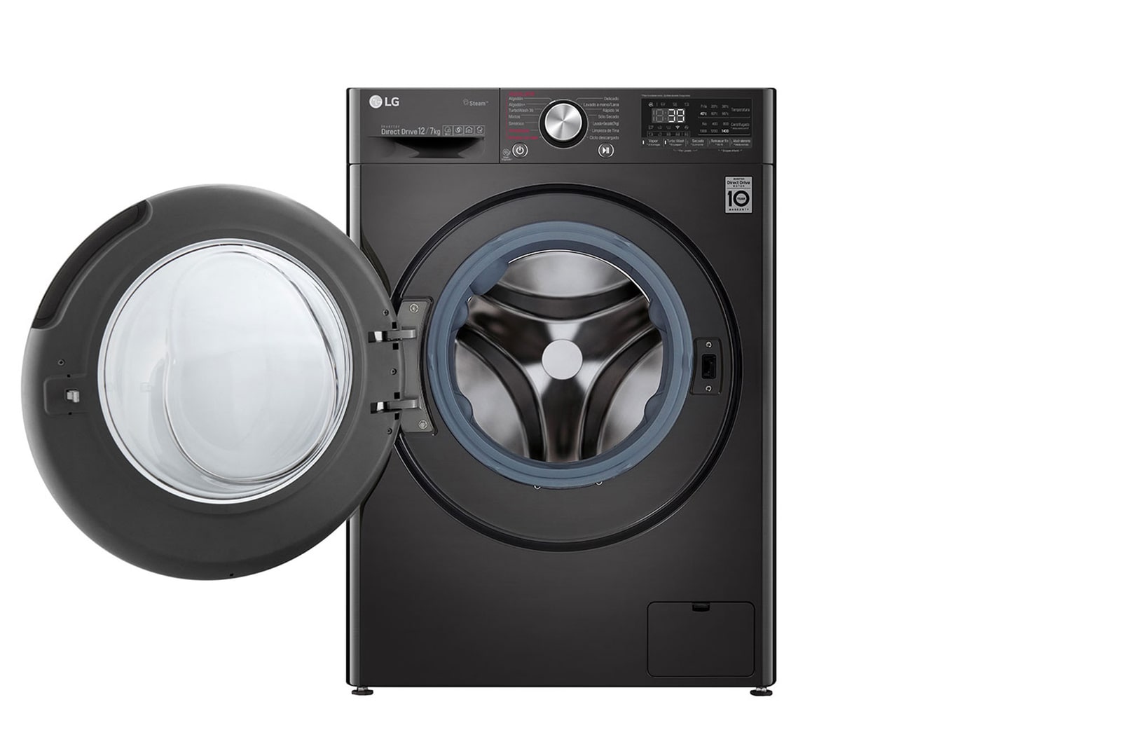 LG Lavaseca de 12Kg de Lavado y 7Kg de Secado, AI DD? y ThinQ, WD12BVC2S6C