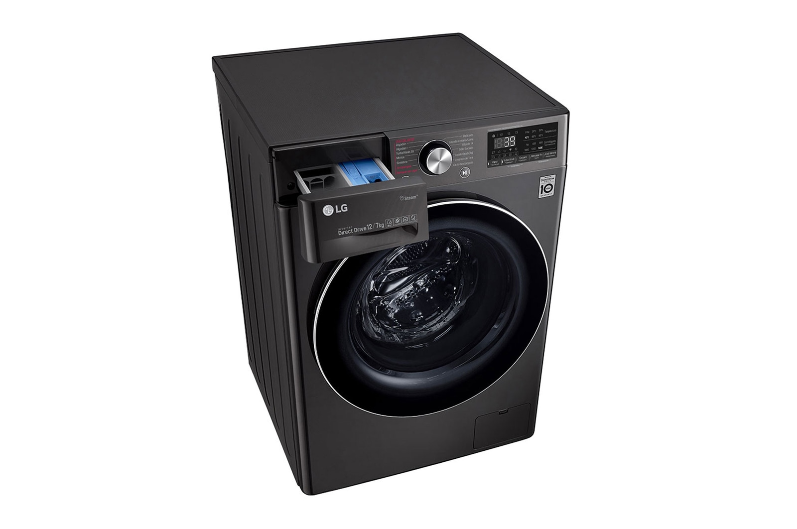 LG Lavaseca de 12Kg de Lavado y 7Kg de Secado, AI DD? y ThinQ, WD12BVC2S6C