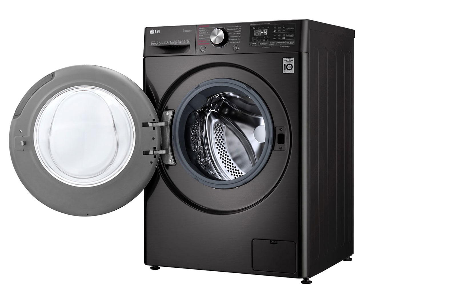 LG Lavaseca de 12Kg de Lavado y 7Kg de Secado, AI DD? y ThinQ, WD12BVC2S6C