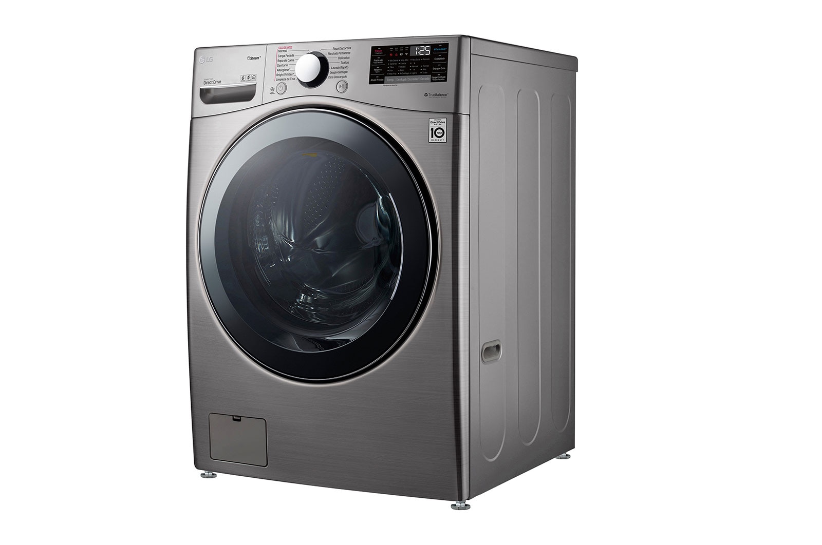 LG Lavaseca de 20kg de Lavado y 11kg de Secado, carga frontal con 6MotionDD, Steam y conectividad Wi-Fi, WD20VV2S6