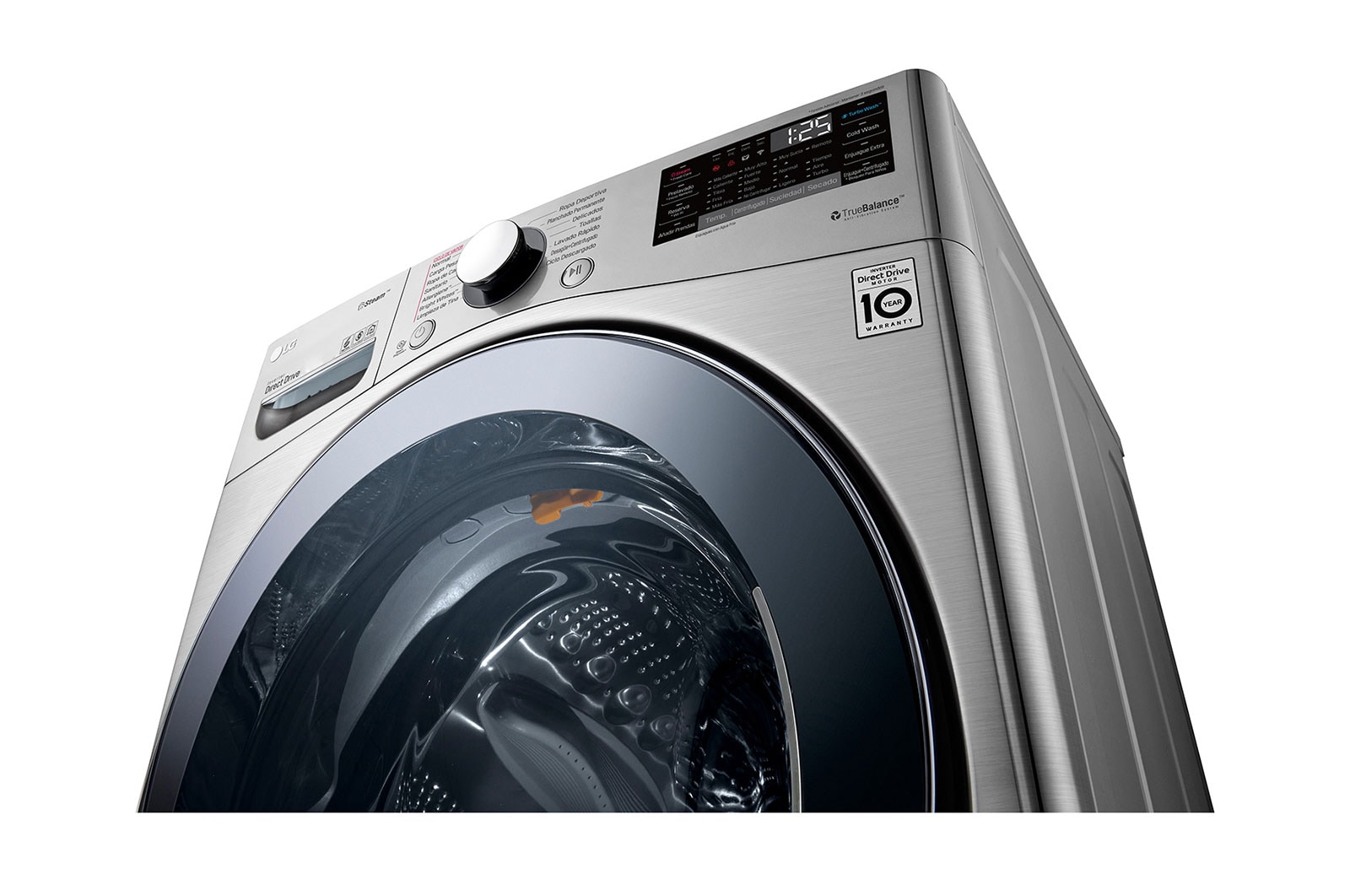 LG Lavaseca de 20kg de Lavado y 11kg de Secado, carga frontal con 6MotionDD, Steam y conectividad Wi-Fi, WD20VV2S6