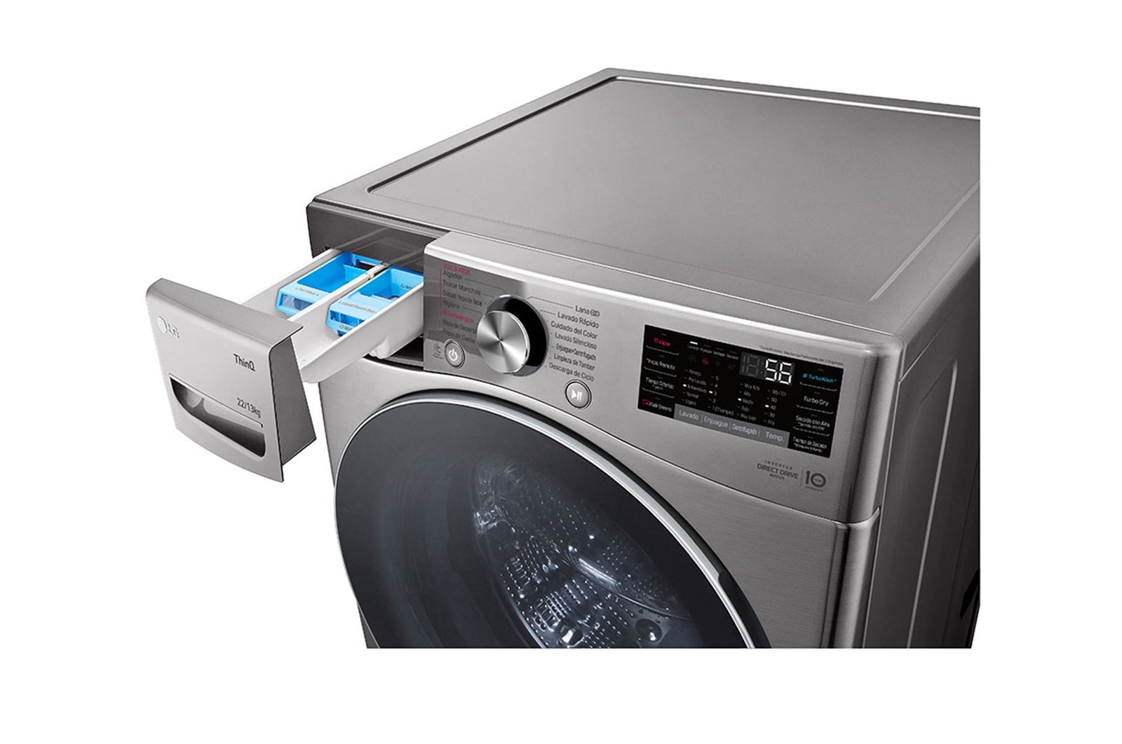 Detergent port view
