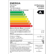 LG Lavadora de 21Kg con AI DD? y ThinQ, negro plateado, WT21PBV6