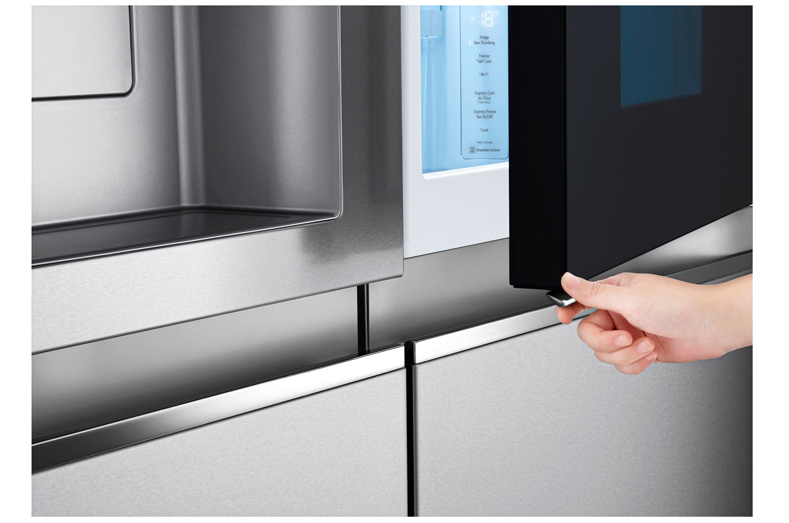 LG Refrigeradora Side by Side 617L InstaView? con ThinQ , LS66SXN