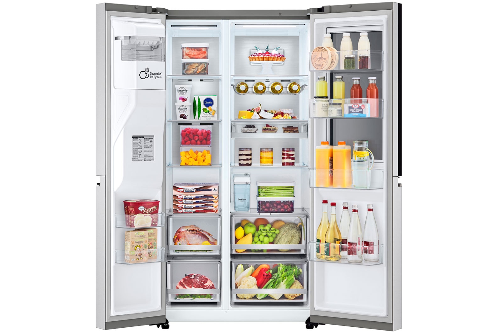 LG Refrigeradora Side by Side 617L InstaView? con ThinQ , LS66SXN