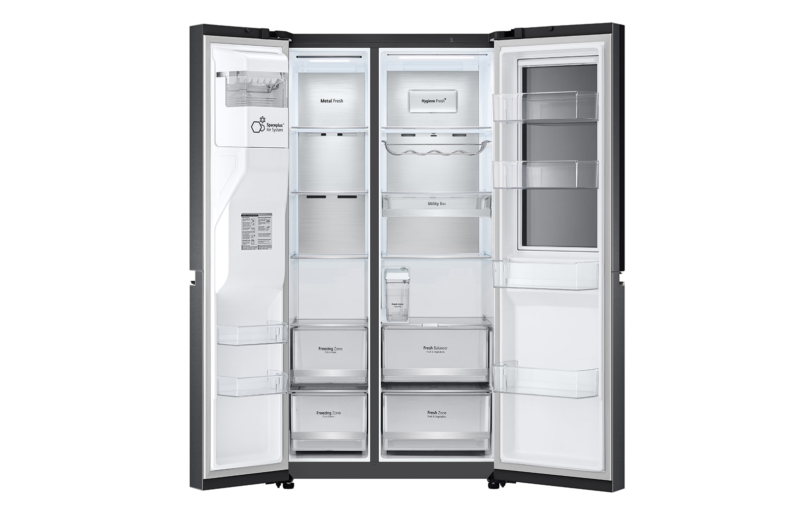LG Refrigeradora Side by Side 617L InstaView? con ThinQ, LS66SXT