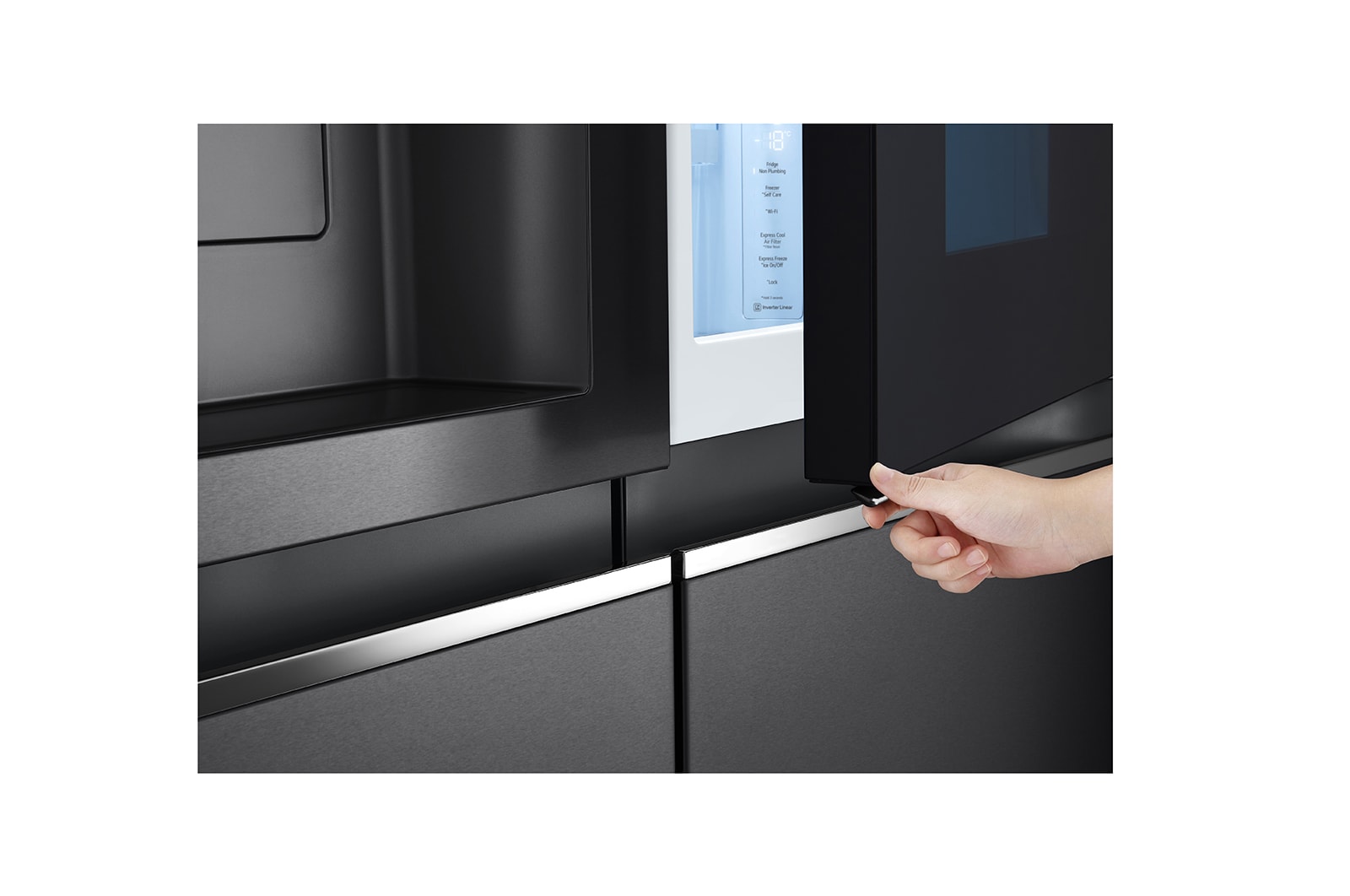 LG Refrigeradora Side by Side 617L InstaView? con ThinQ, LS66SXT