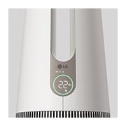 LG PuriCare? AeroTower? Air Purifying Fan in Beige with HEPA Filter and UVnano? Technology   , FS15GPBK0