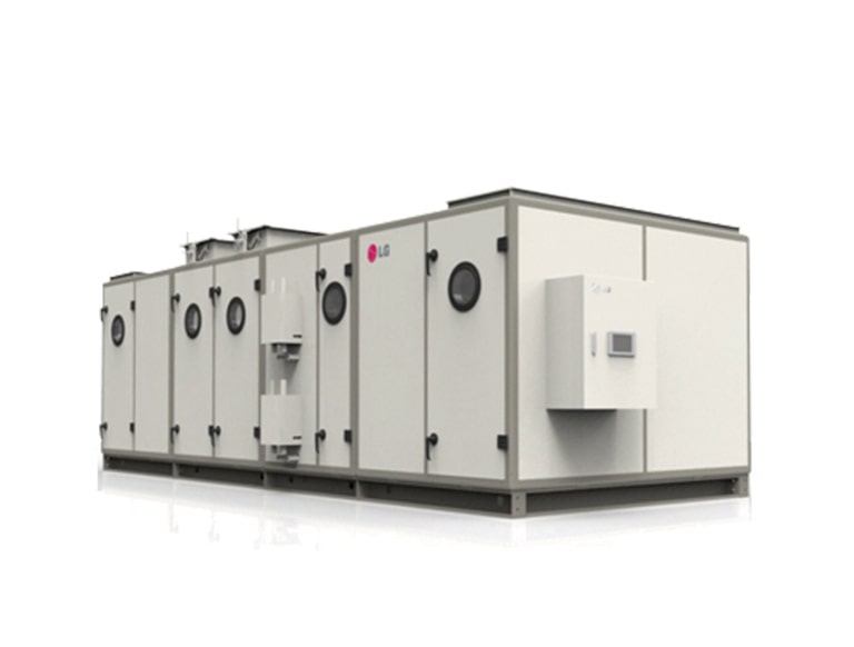 On the right is a picture of a AHU product
