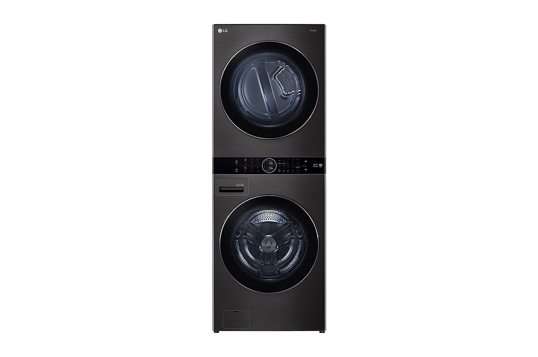 LG 21/17KG WashTower? All-In-One Stacked Washer Dryer, WT2117NHB